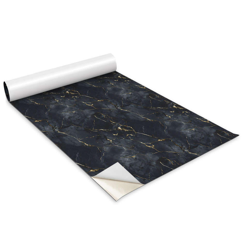 Autocolante mobila Marmură neagră