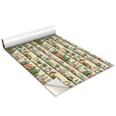 Autocolante mobila Articole de bucătărie din desene animate