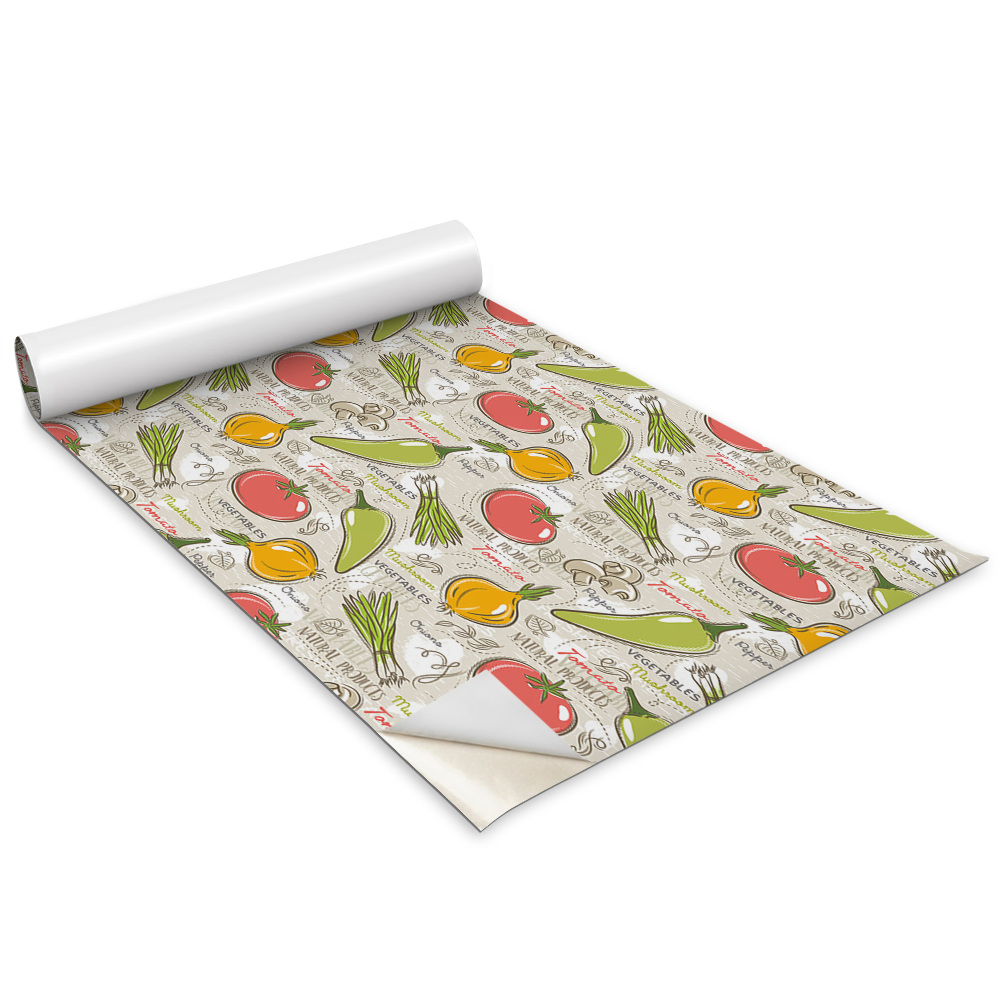 Autocolante mobila copii Legume colorate