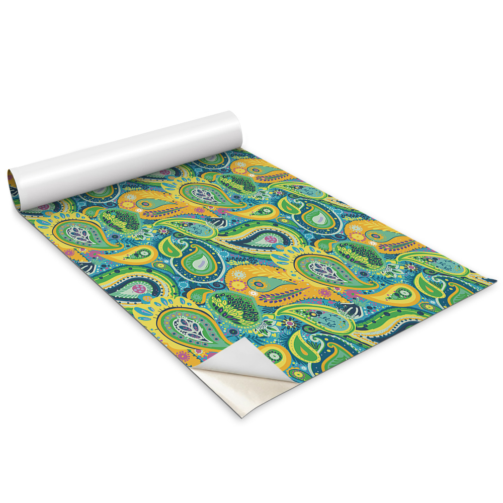 Autocolante mobila copii Model turcesc cu lacrimă și picătură de ploaie Paisley