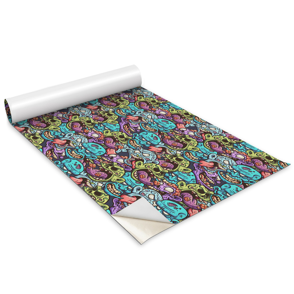 Autocolante mobila Zombi colorați