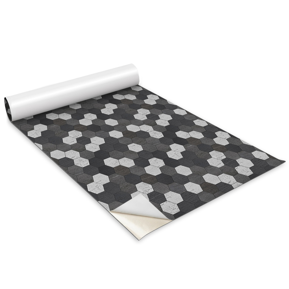 Autocolante mobila copii Model de cuburi gri