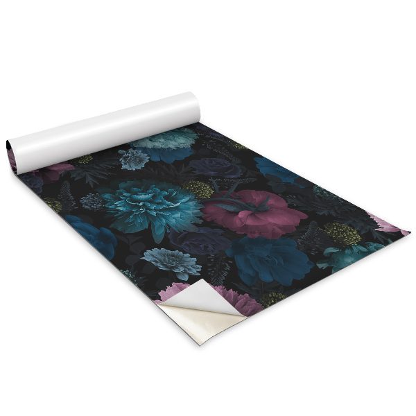 Autocolante mobila Model floral frumos