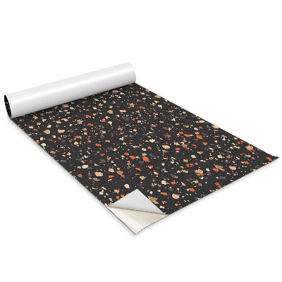 Autocolante mobila Terrazzo închis la culoare