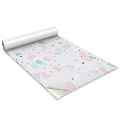 Autocolante mobila Inimi pastelate dragoste