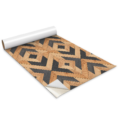 Autocolante mobila Model geometric din scânduri