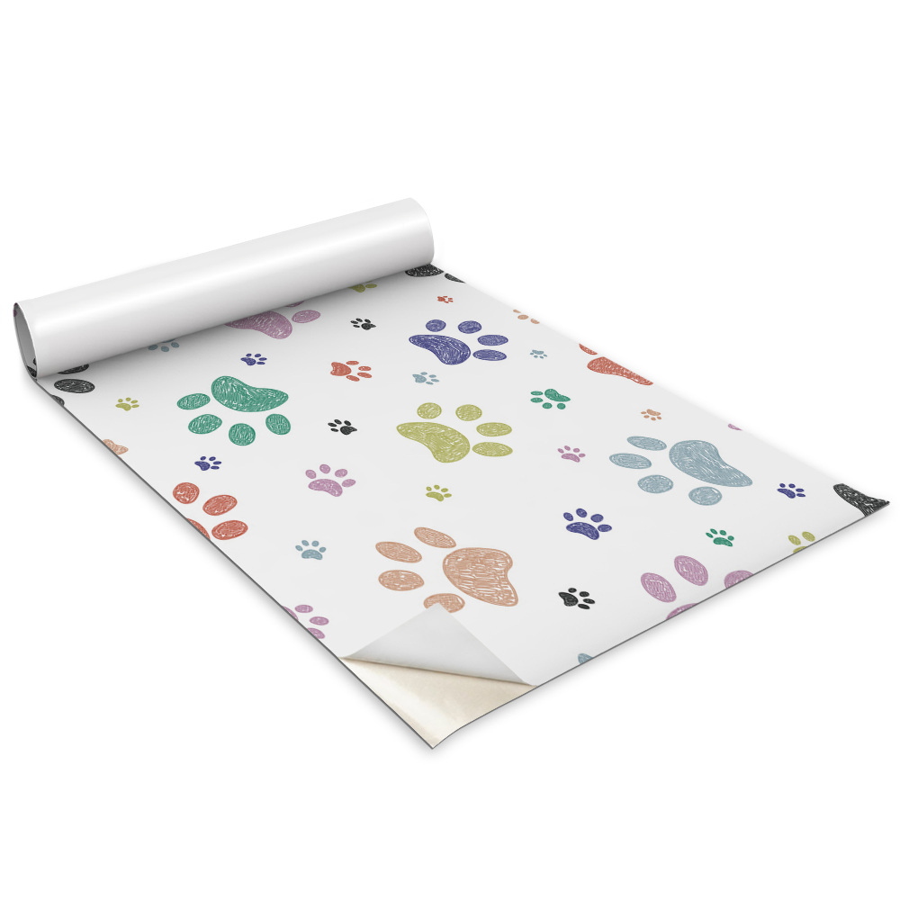 Autocolante mobila Labe de câine drăguțe și colorate