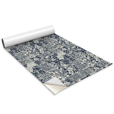 Autocolante mobila copii Model floral în stil comic