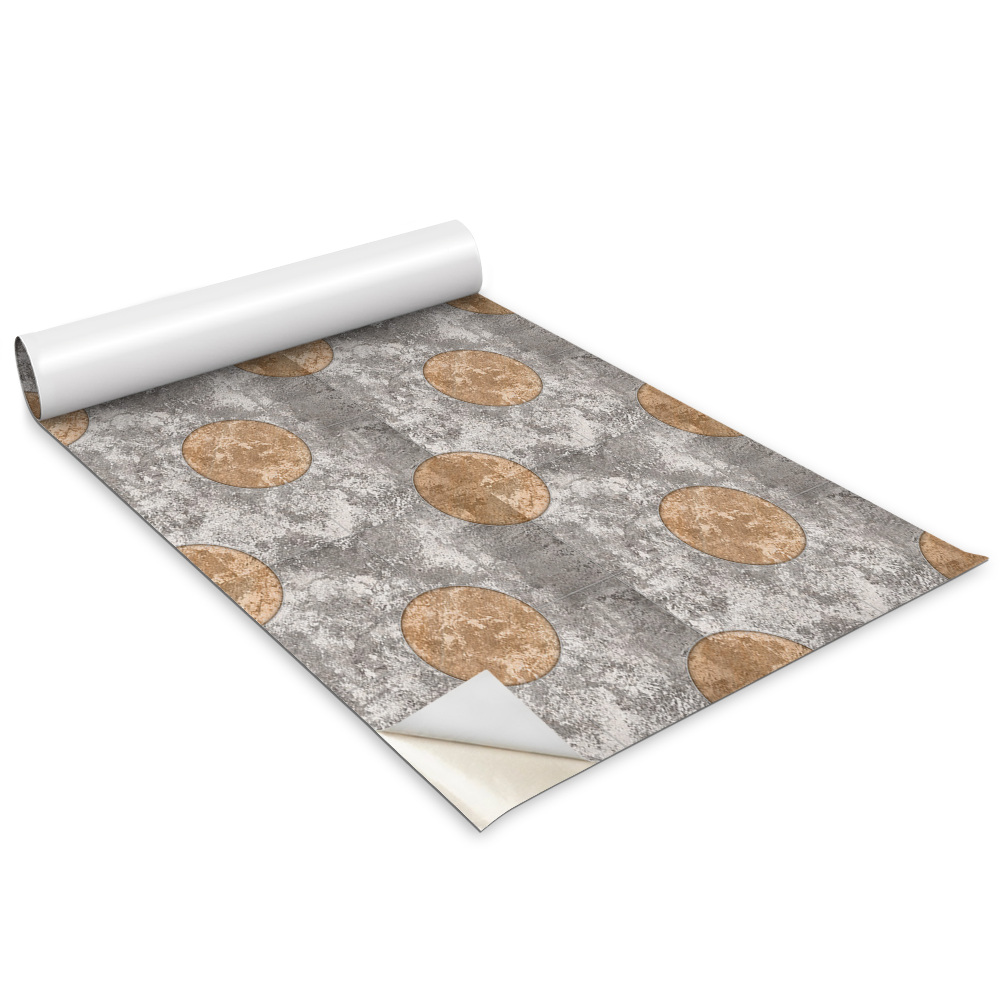 Autocolante mobila copii Roți pe plăci de beton