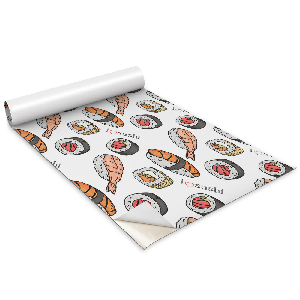 Autocolante mobila Sushi de desene animate