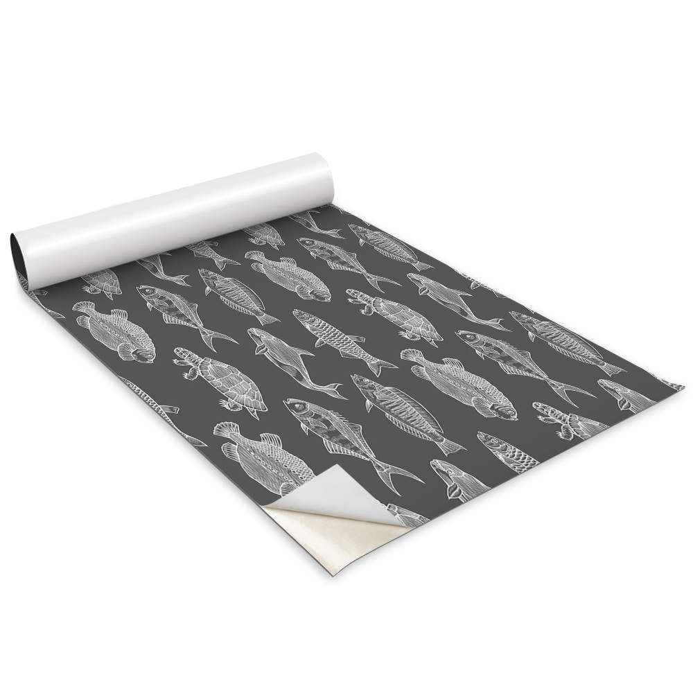 Autocolante mobila copii Pești și țestoase de desene animate