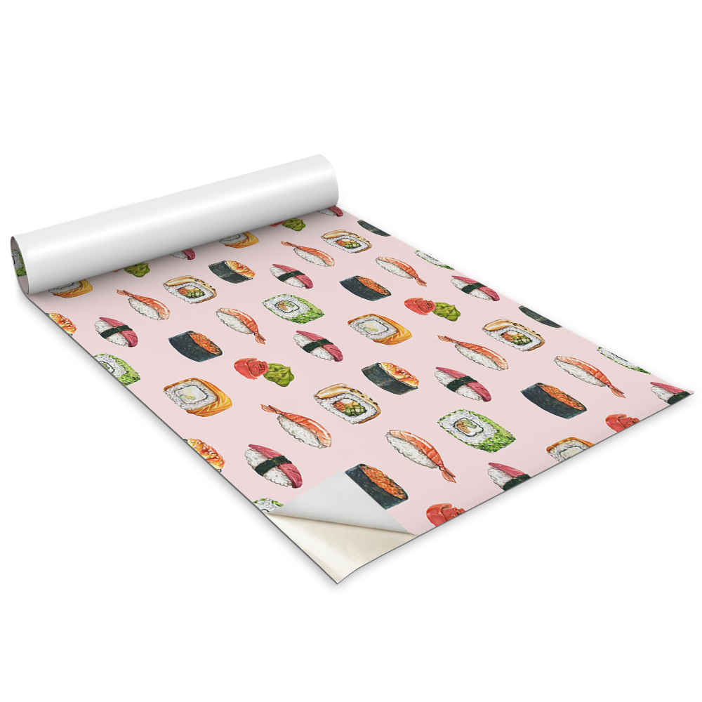 Autocolante mobila copii Sushi de desene animate