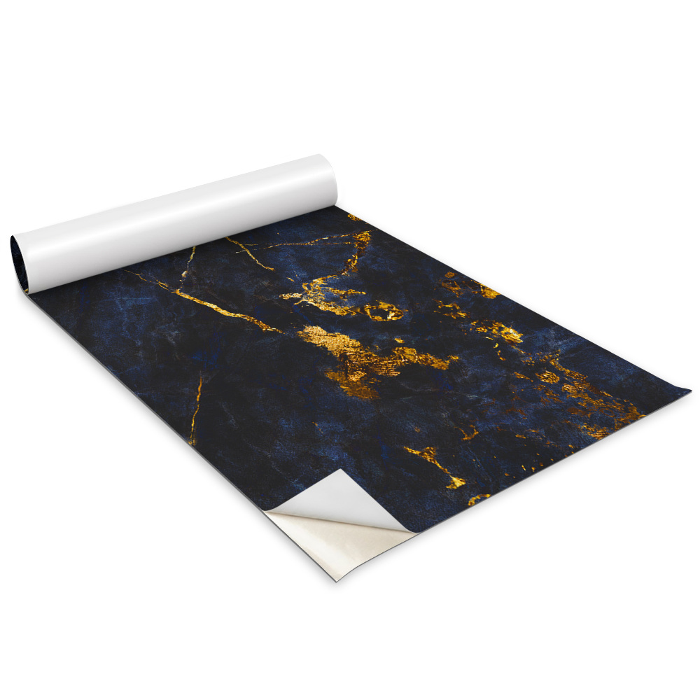 Autocolante mobila Marmură albastră