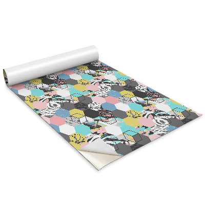 Autocolante mobila copii Cuburi abstracte