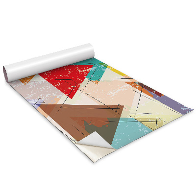 Autocolante mobila copii Triunghiuri colorate