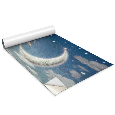 Autocolante mobila Femeia pe Lună