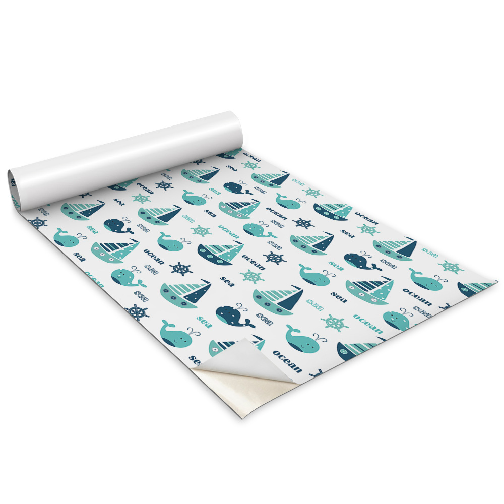 Autocolante mobila copii Model pentru copii Nave Balene