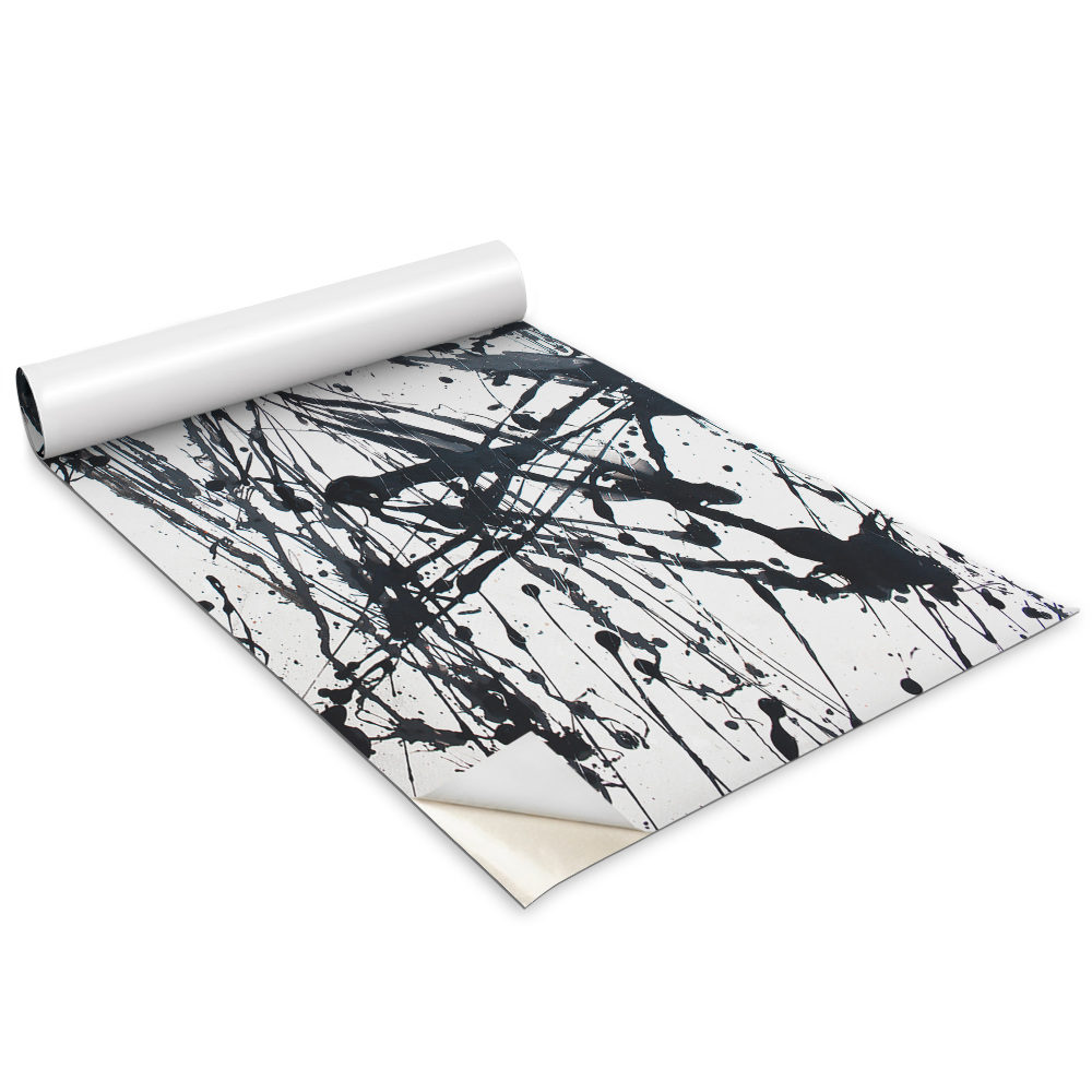 Autocolante mobila Stropi de pensulă neagră