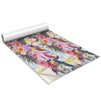 Autocolante mobila copii Flori și păsări