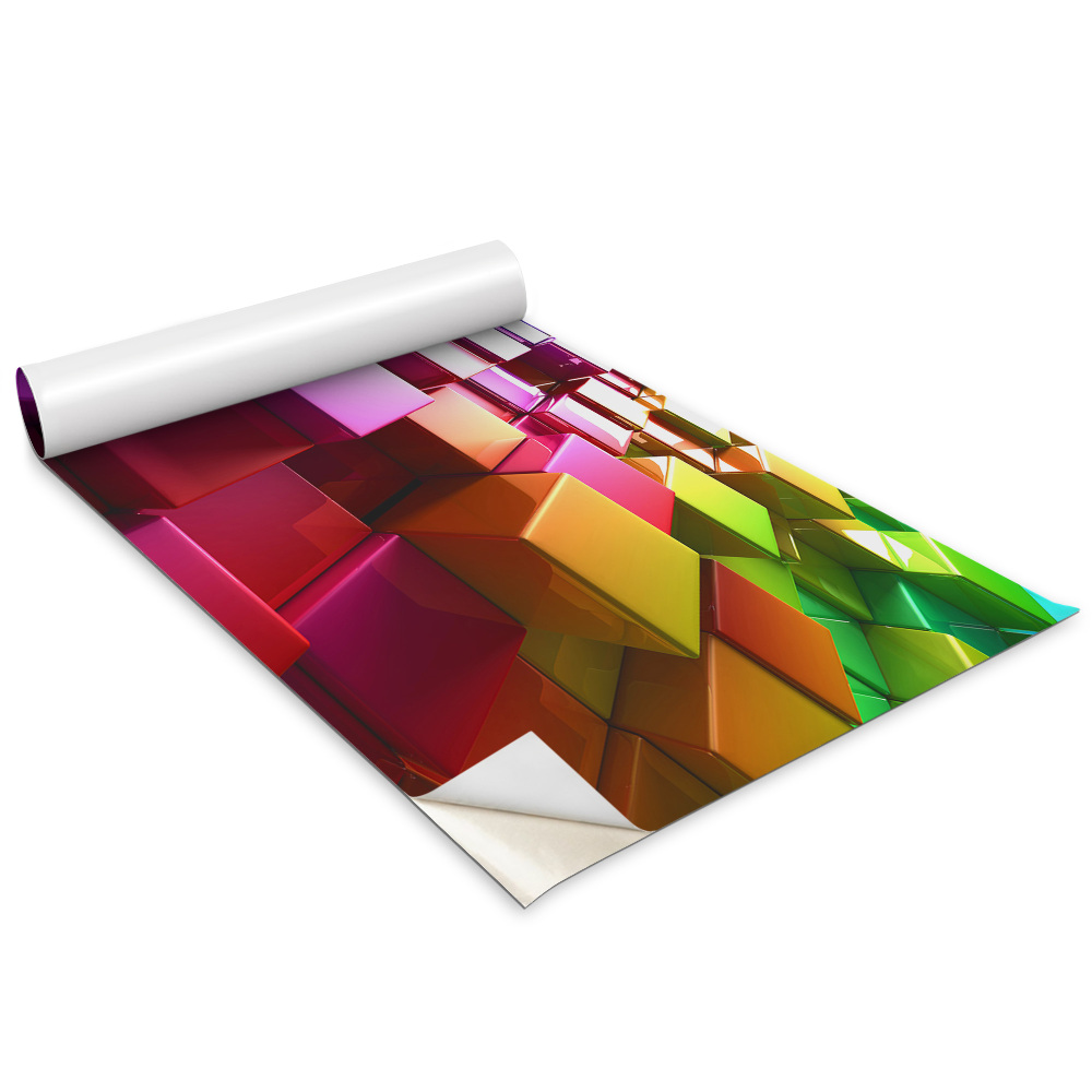 Autocolante mobila Cuburi colorate