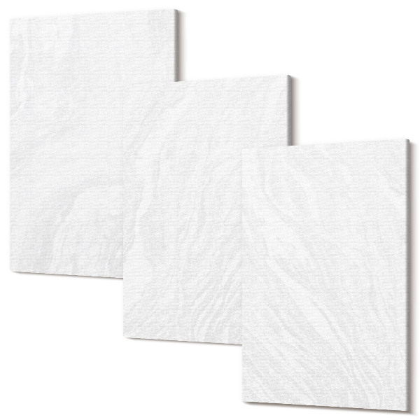 Tablou canvas set triptic Structură liniară din piatră din marmură elegantă