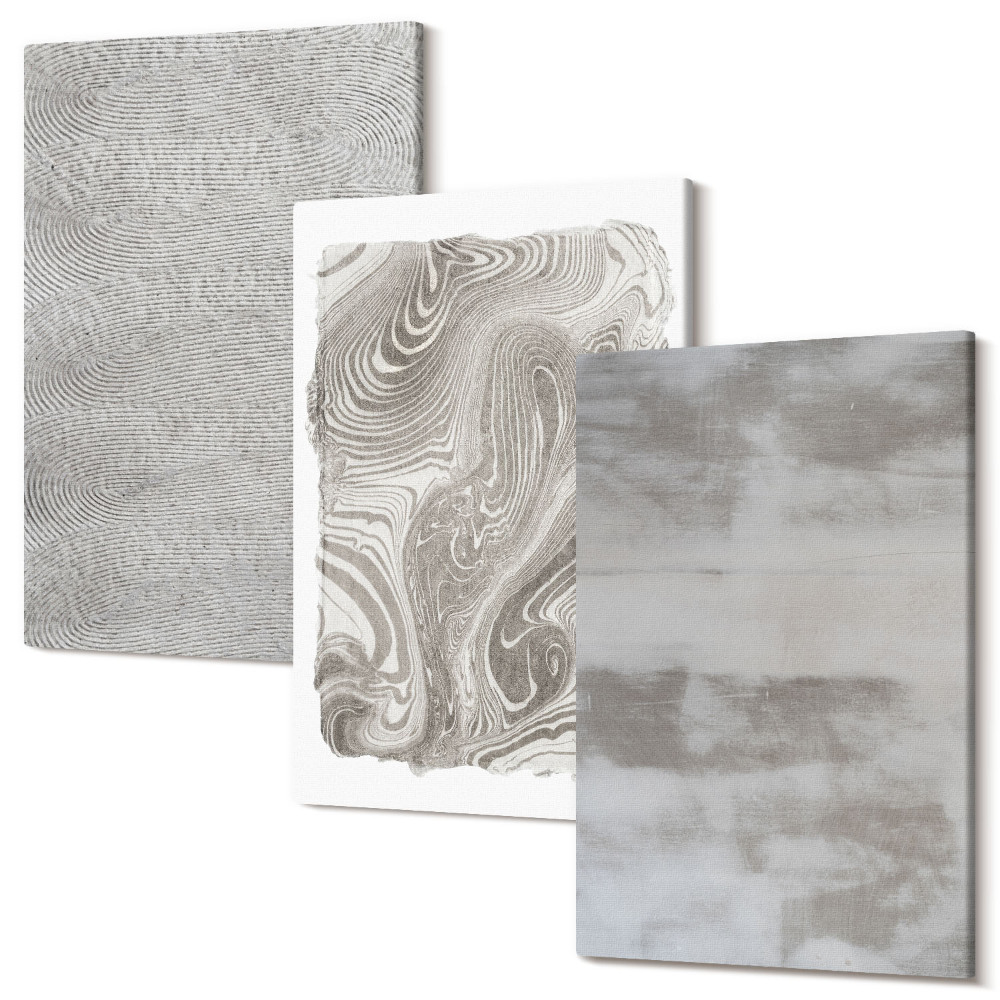 Tablou 3 piese Design abstract al structurilor industriale