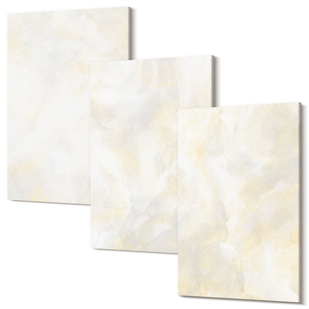 Tablou 3 piese Design strălucitor al pensulei de vopsea cu textură strălucitoare