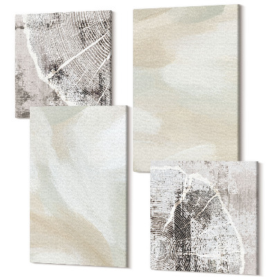 Tablou 4 piese Textura vopselei urme de minimalism vopsea