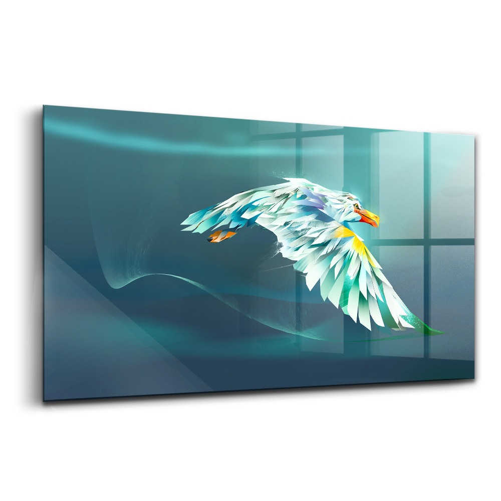 Tablou sticlă Imaginea unui vultur în zbor