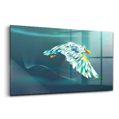 Tablou sticlă Imaginea unui vultur în zbor