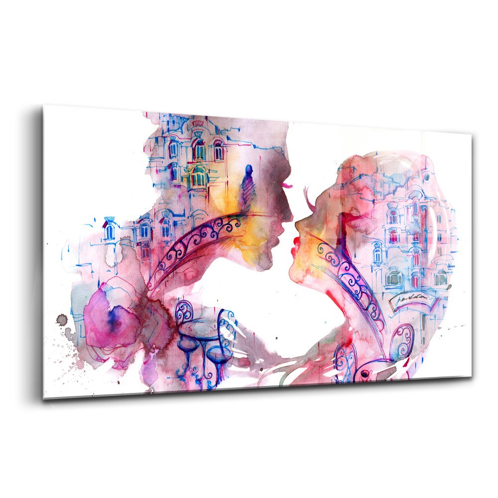 Tablou din sticlă Două trupuri, un suflet