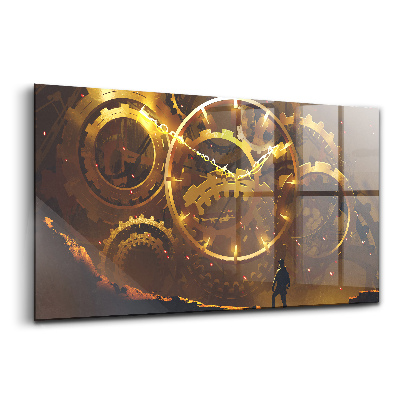 Tablou sticlă Timpul este un mecanism neprețuit