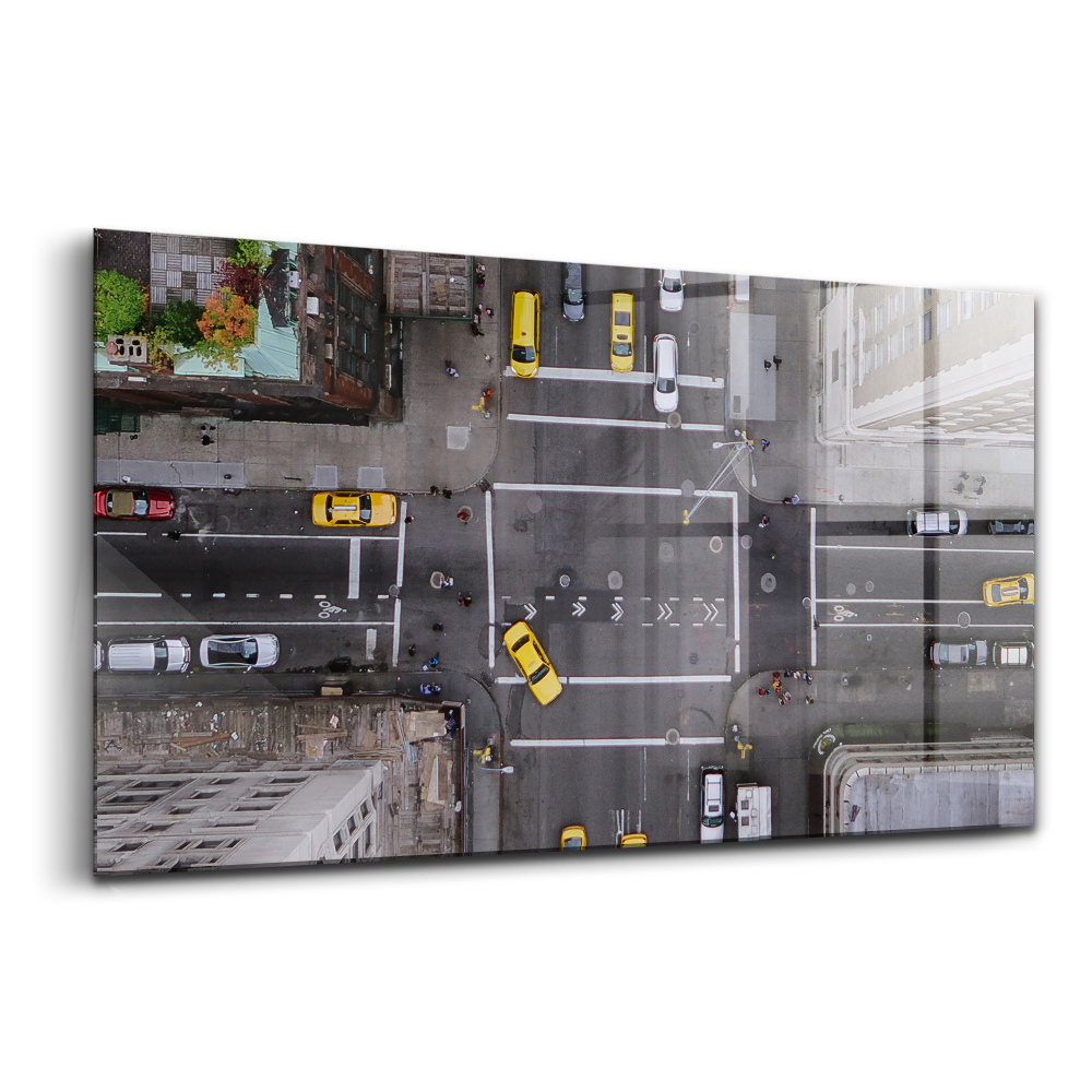 Tablou pe sticlă Inima Manhattanului, pe Fifth Avenue, New York