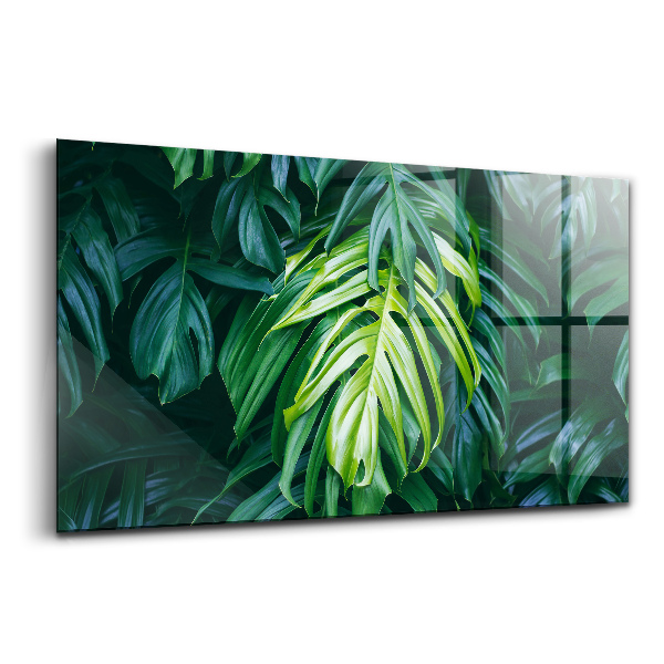 Tablou din sticlă Latura tropicală a naturii