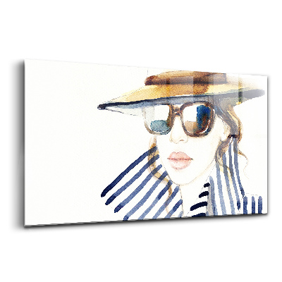 Tablou pe sticlă Ultimele zile de vacanță la modă