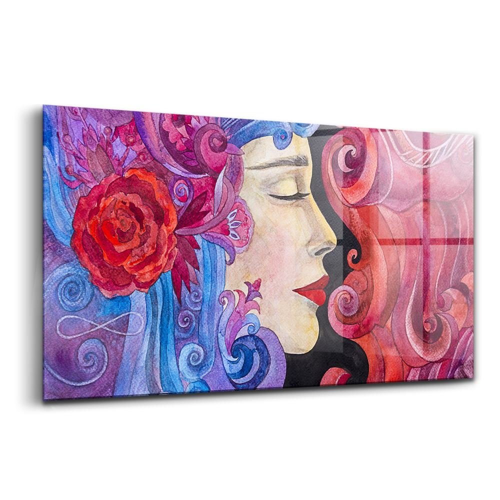 Tablou din sticlă Farmecul grecesc în stilul atenian