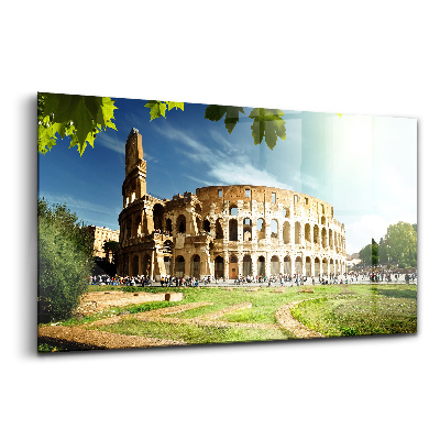Tablou din sticlă Colosseumul roman