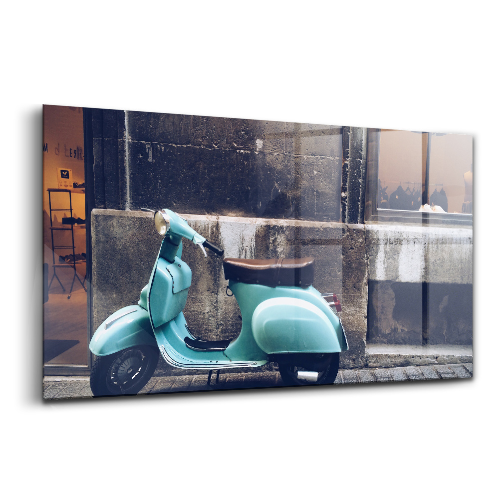 Tablou sticlă Scuter în Palma de Mallorca