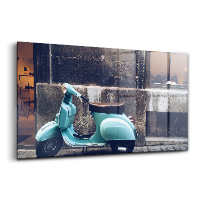 Tablou sticlă Scuter în Palma de Mallorca