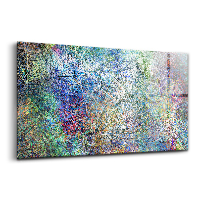 Tablou sticlă Expresie abstractizare emoții