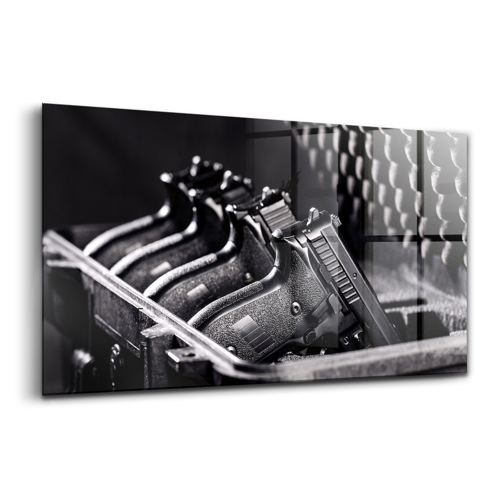 Tablou sticlă Armă de foc