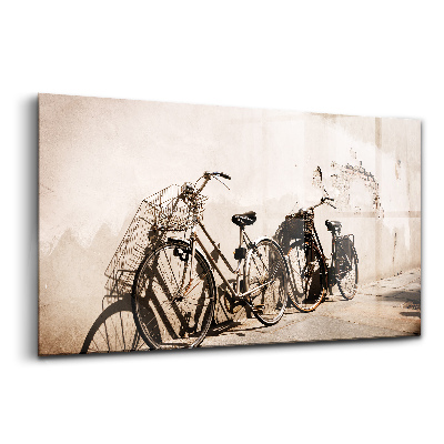 Tablou pe sticlă Bicicletă italiană