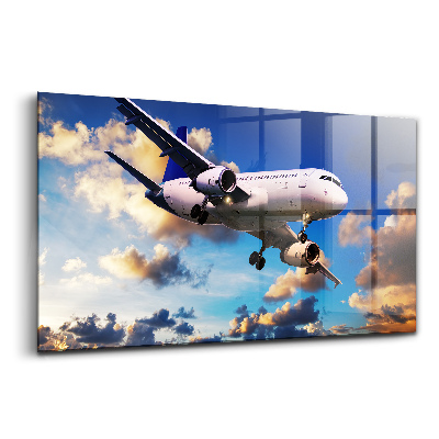 Tablou de sticlă Planul norilor