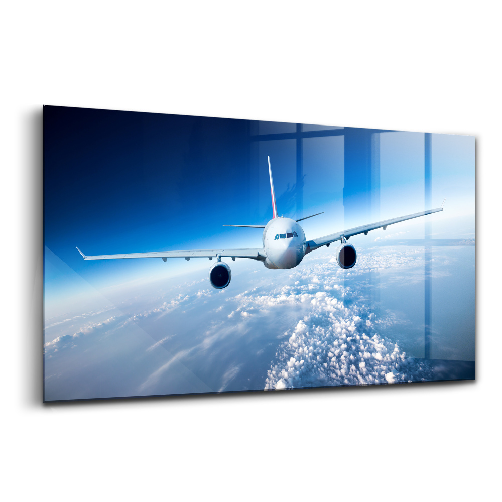 Tablou sticlă Planul norilor