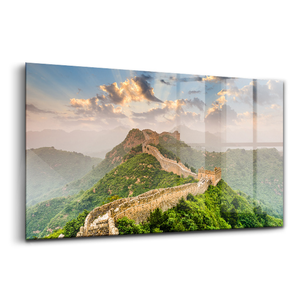 Tablou pe sticlă Marele Zid Chinezesc