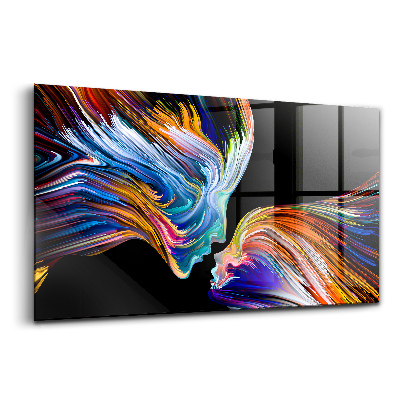 Tablou sticlă Culorile Imaginației Arta Emoțională