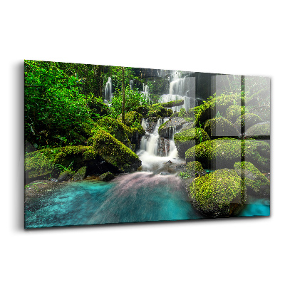 Tablou de sticlă Cascada Muntelui Phu Tub Berk