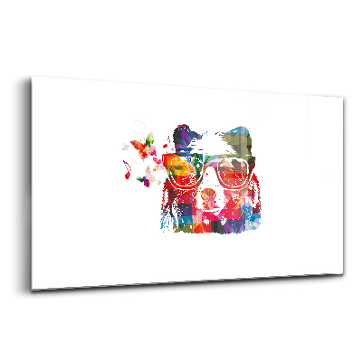 Tablou de sticlă Cap de urs