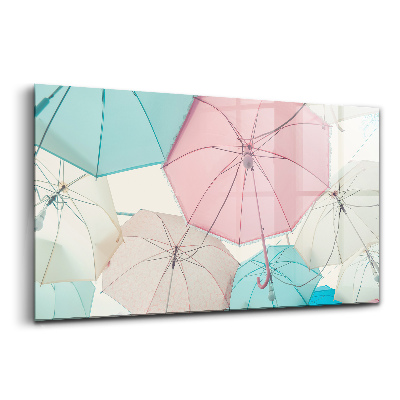 Tablou pe sticlă Umbrele