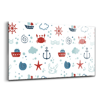 Tablou sticlă Modele nautice nautice